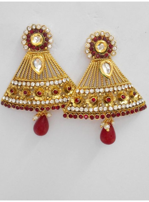 Polki Earrings